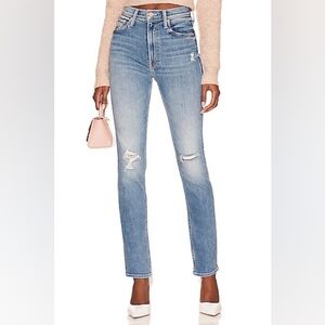 MOTHER - High Waist Rider Skimp in Tripping Twice